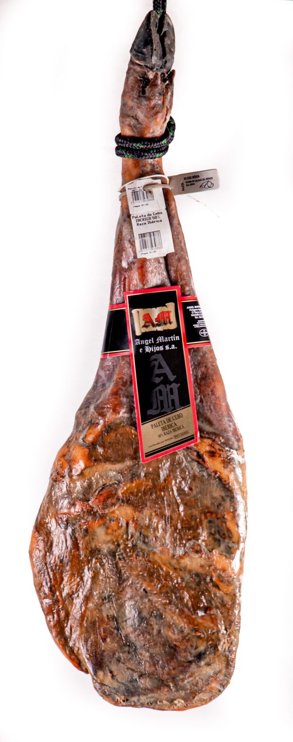 Paleta de cebo ibérico 50%